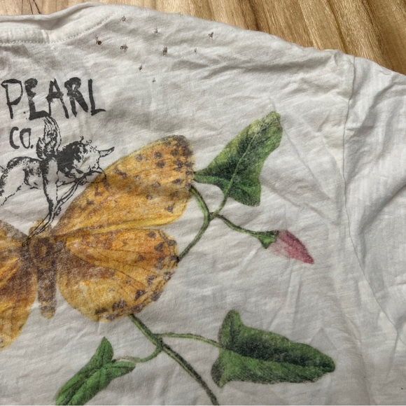 NWT MAGNOLIA PEARL Profound Responsibility Butterfly T Tee Shirt NEVER Worn OS - Picture 10 of 13